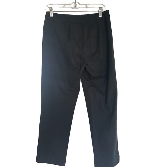 J.Jill Black Stretch Pants Womens 6 Petite W/ Pockets - Picture 2 of 4